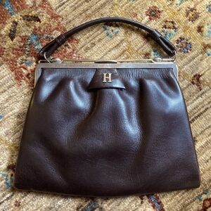 Handsome Golden Age brand British Made Handbag